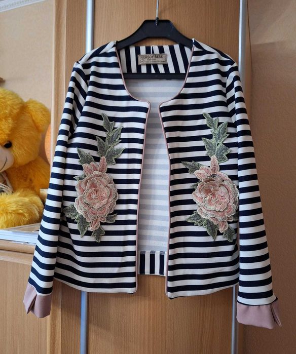 Платье с жакетом для девочки 10-11 лет. Рост 140