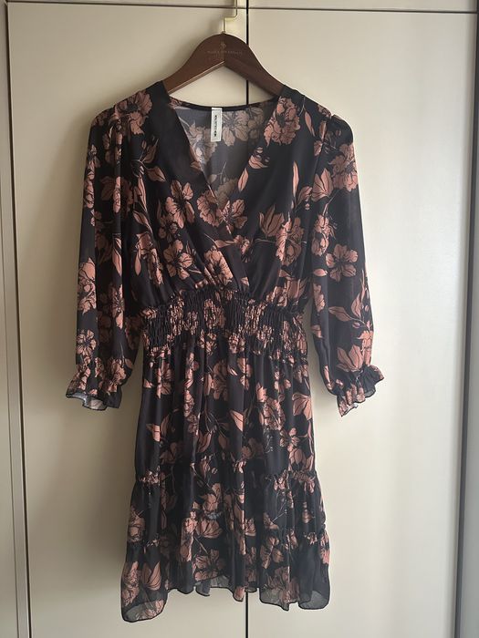 Къса рокля от вискоза, универсален размер