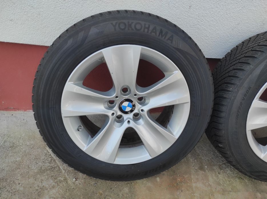 Jante aliaj r 17 BMW anvelope yokohama noi 225/55/17 dot 2022