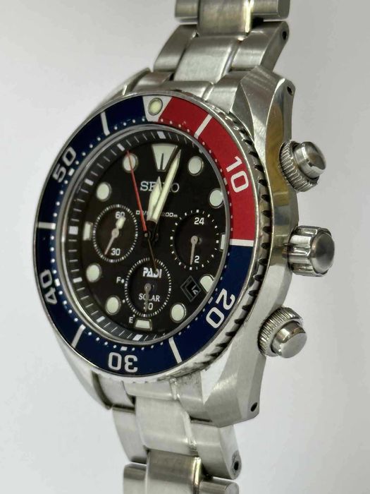 Часовник Seiko Prospex Padi Special Edition 44.5mm Chronograph Solar