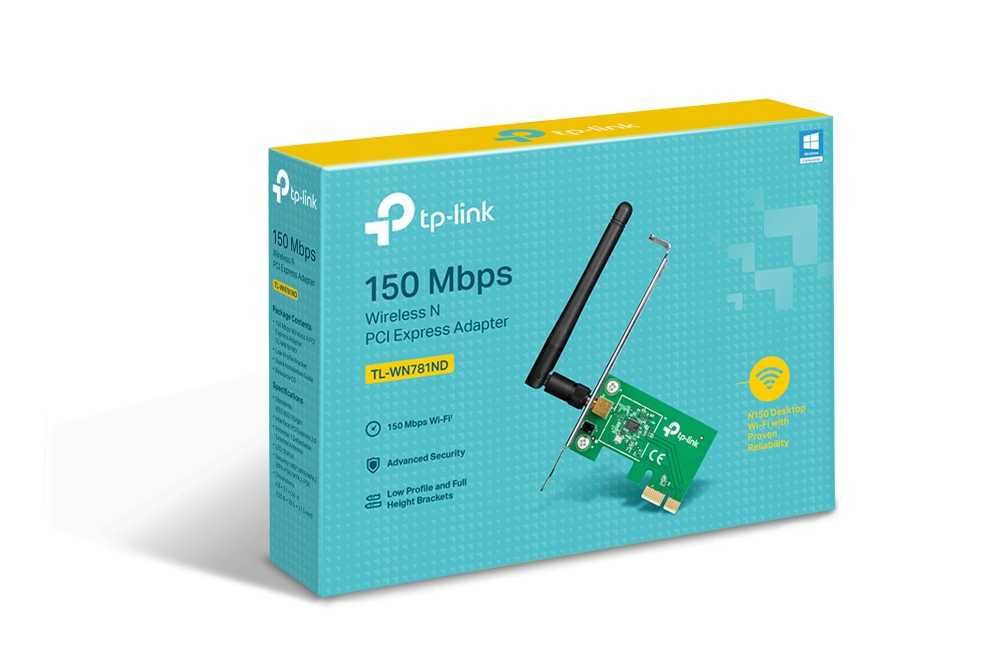 Wi-Fi адаптер PCI - TP-LINK TL-WN781ND (150mbps)