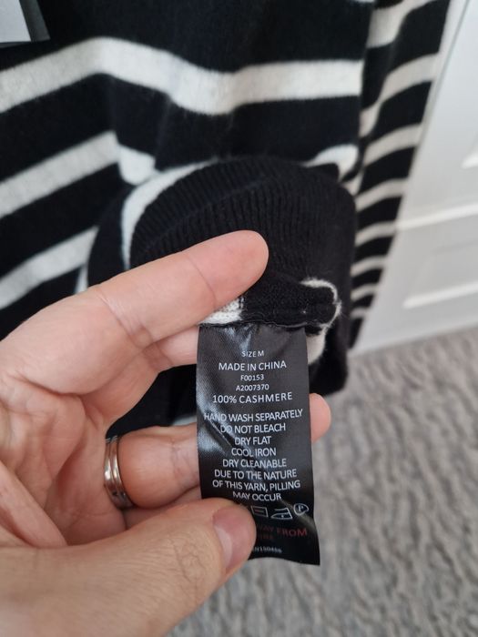 pulover Editor's cut, 100% casmir, mar S