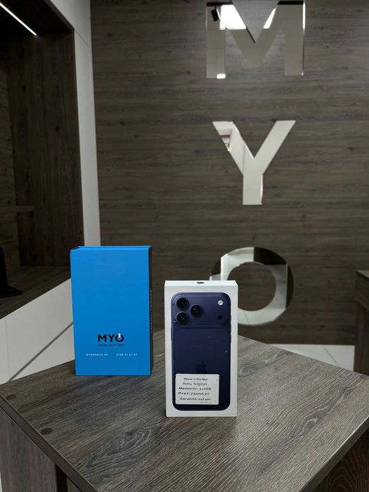 iPhone 17 Pro Max | Deep Blue | Nou Sigilat | 512 GB | Posibilitate In Rate | Acceptam Si Schimburi