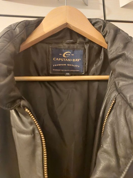 Продавам оригинално мъжко кожено яке ХХЛ