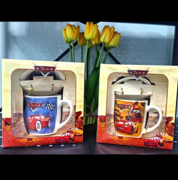 Красивые наборы в  подарочных упаковках.Кружка, ложка, блюдце.