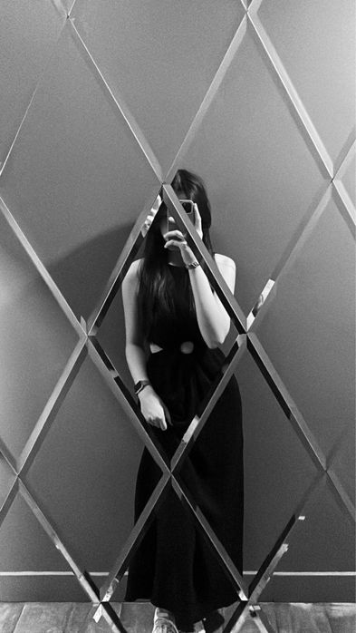 черное длиное платье