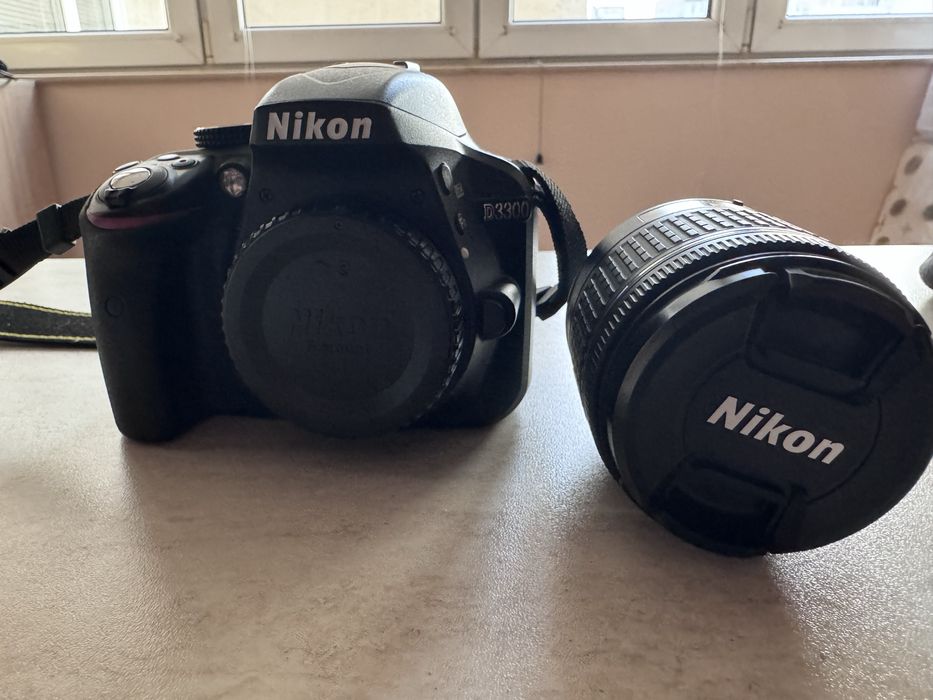 Фотоапарат Nikon D3300 + китов обектив 18-55mm