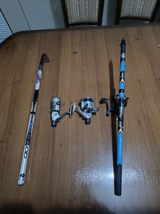 Удочки и катушки