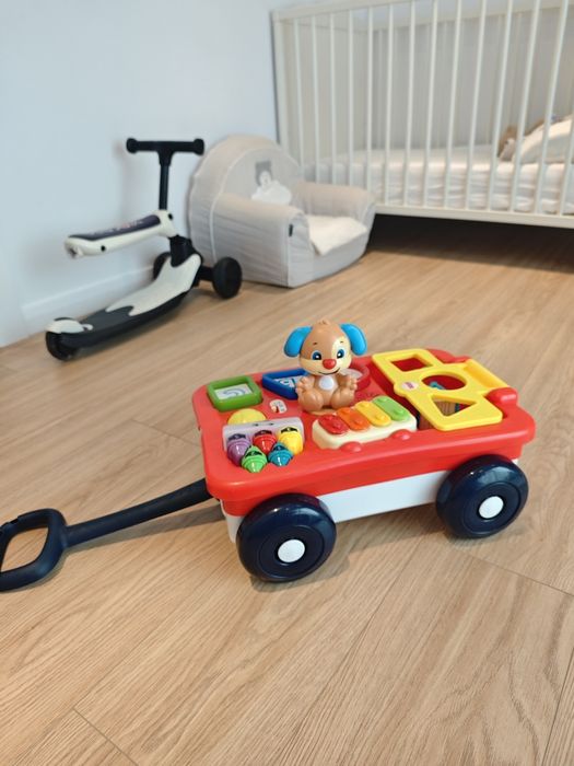 Fisher price learn and play learning wagon Hungarian English magyar an