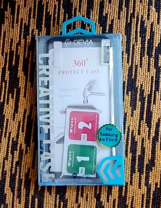 Husă Devia Full Cover 360° pt Samsung S21 Ultra 5G.