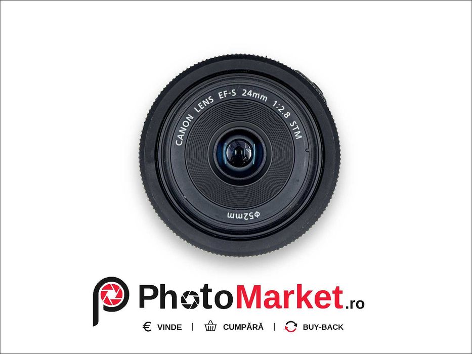 Canon EF-S 24mm F2.8 STM - factura + garantie