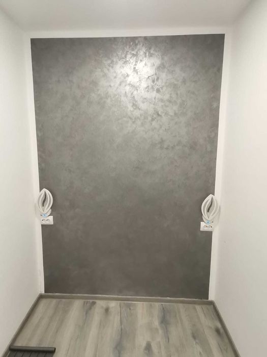 Renovare/finisaje interioare, aplicare vopsea cu efecte decorative