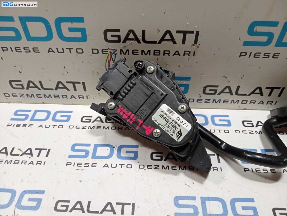 Pedala Acceleratie Seat Alhambra 1.9 TDI 2001 - 2005 Cod 7M4721603E YM219F836GB [M5210]