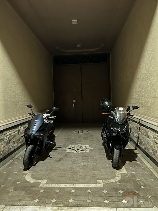 Skuter moto.