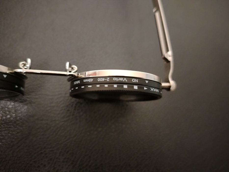 Очки с вращающимися линзами