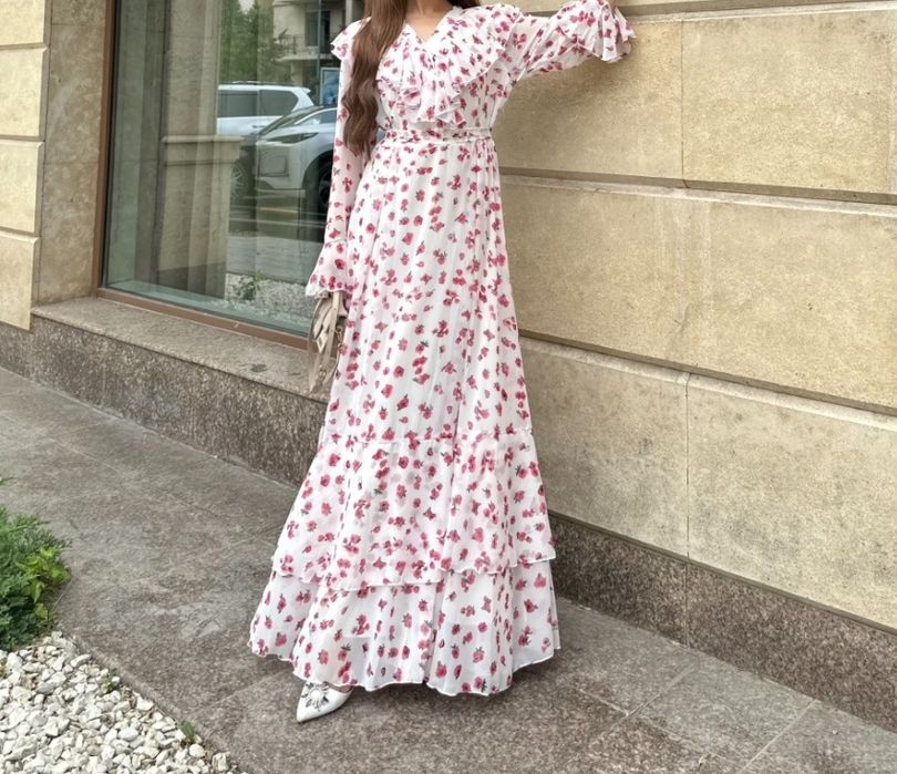 Вечернее платье почти новый