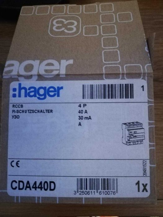 Vănd Siguranțe Diferențial ,,HAGER", SCHNEIDER, Teleruptor ELTAKO, Noi