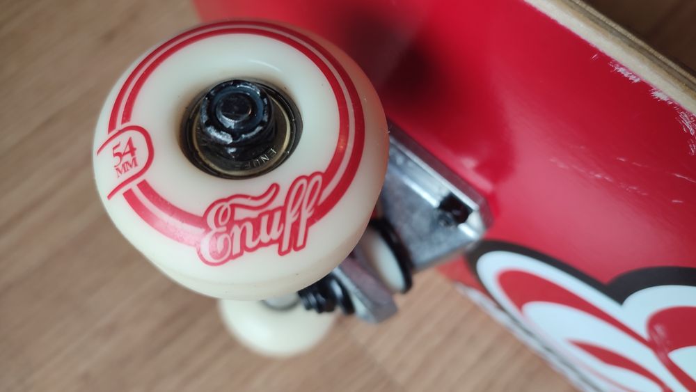 Skateboard complet Enuff Classic Logo 7.25" cu roti de 54mm