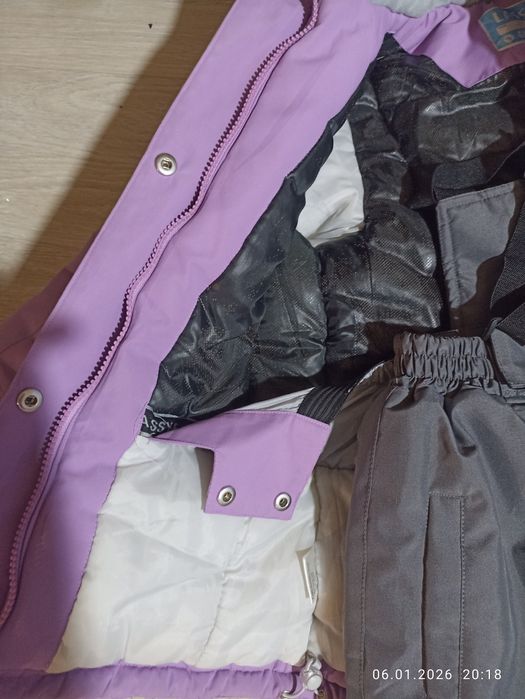 Комбинезон зимний для девочки