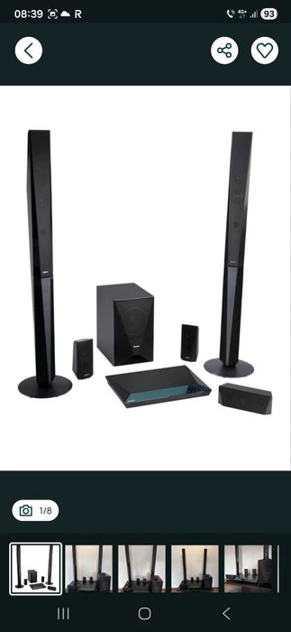 Sony 5.1 BDV-E4100 1000w Home Cinema  900 lei