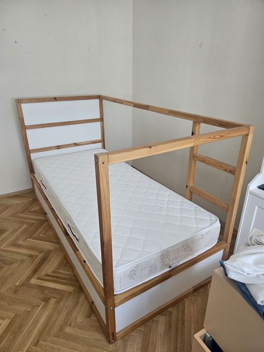 Детско легло Ikea Kura с матрак Isleep Smart