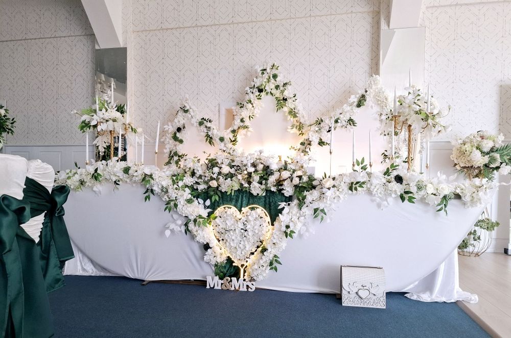 Decor sala pentru nunta, botez, petreceri