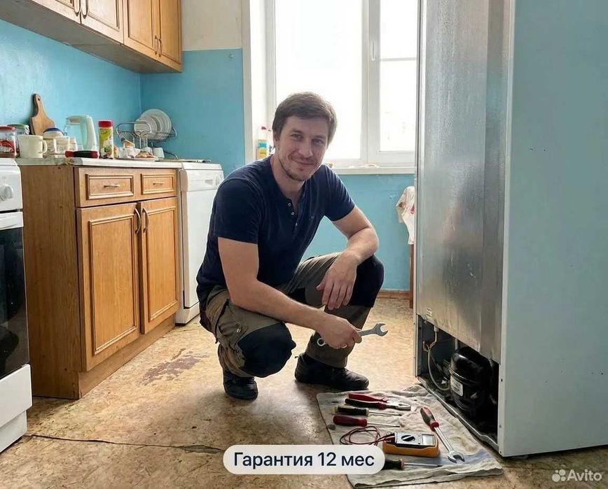 Ремонт холодильников. Заправка, ремонт терморегулятора, замена мотора