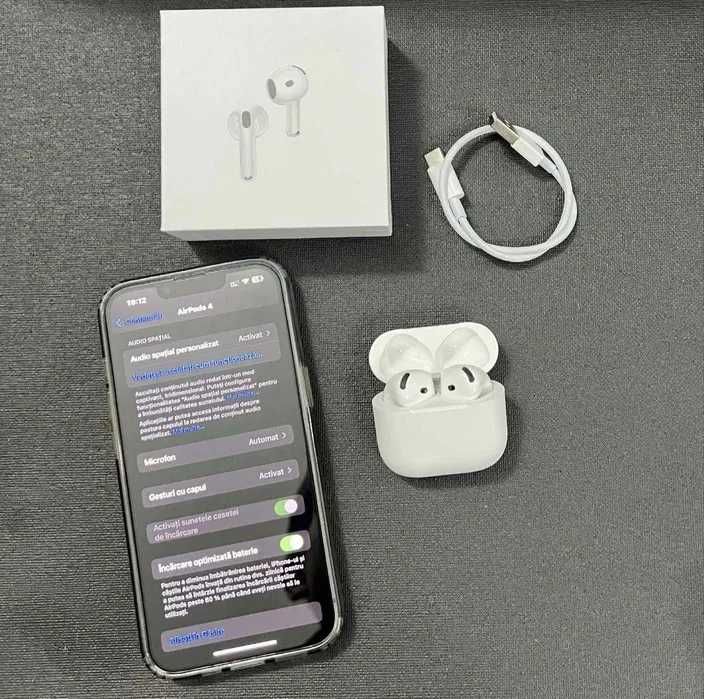AirPods / Airbuds Gen 4 ANC, Noi, Sigilate