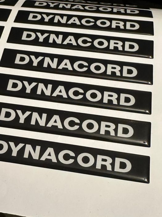 Vand embleme Dynacord originale siliconate