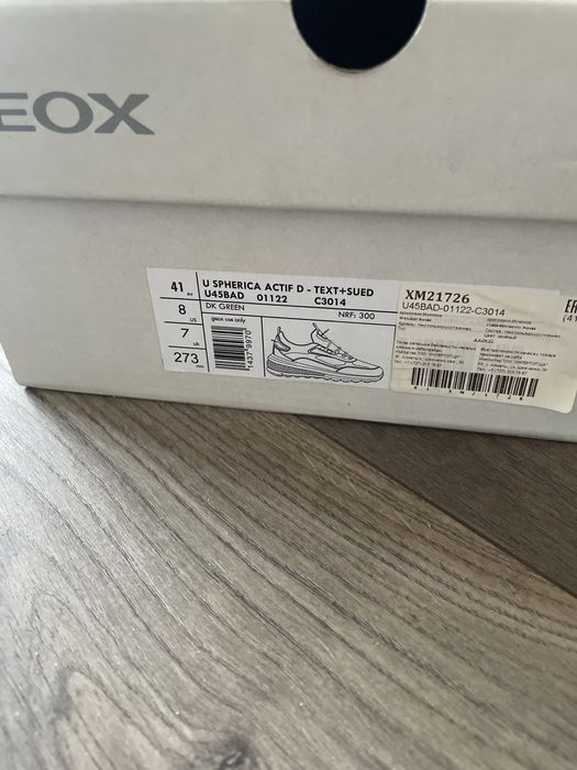 Кроссовки мужские Geox