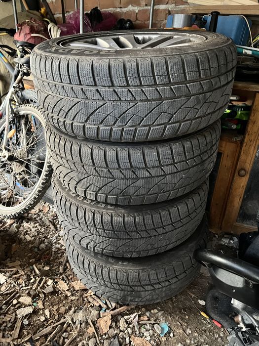 Продавам гуми и джанти от е46
