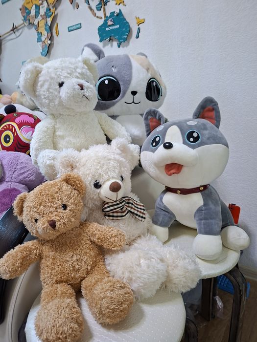 Игрушки мягкие новые