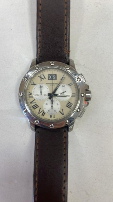 Ceas de barbati Raymond Weil Tango 4899, Cronograf , Quartz -A-