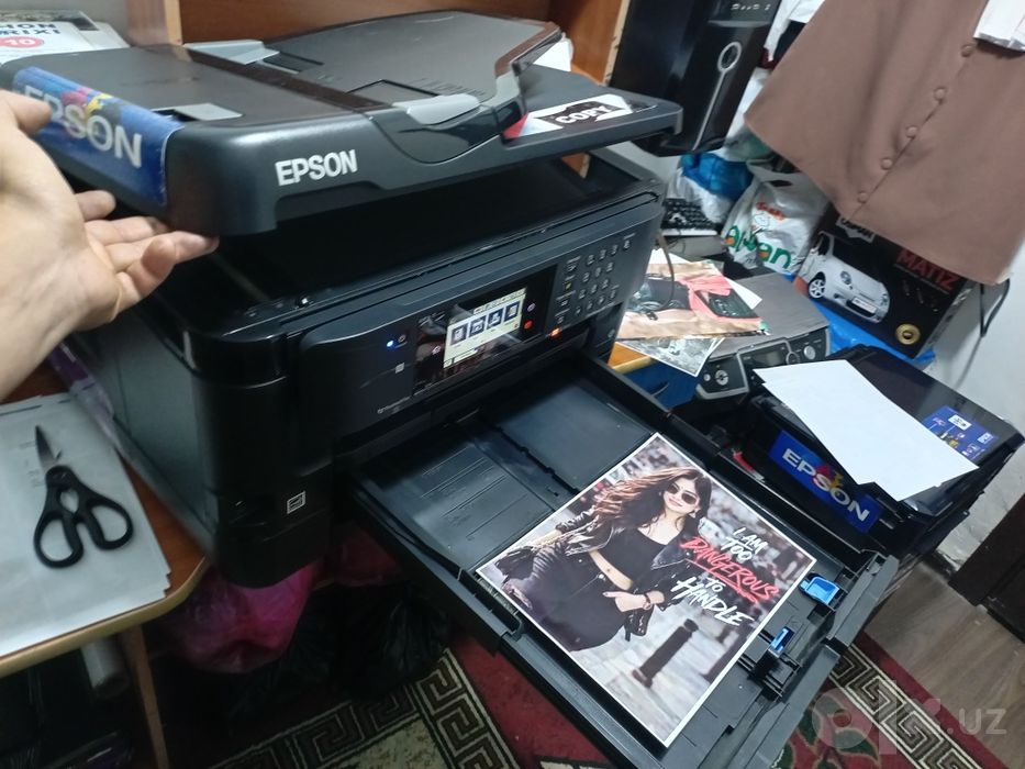 Epson 7720 Premium kopya skanerli 8 tarangli A3 va A3+A4 farmatli WiFi