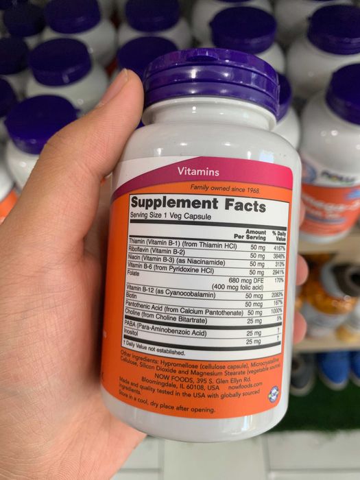 Now Foods B-50 100 VCAPS