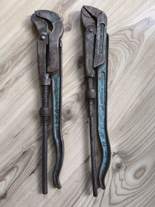 Професионален комплект Daco водопроводни тръбни ключове  Ø 1.1/2" цола