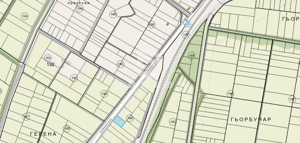 Продава се Парцел в Стара Загора, Индустриална зона - запад - 1651 кв.м за 27 €/кв.м - Снимка #2