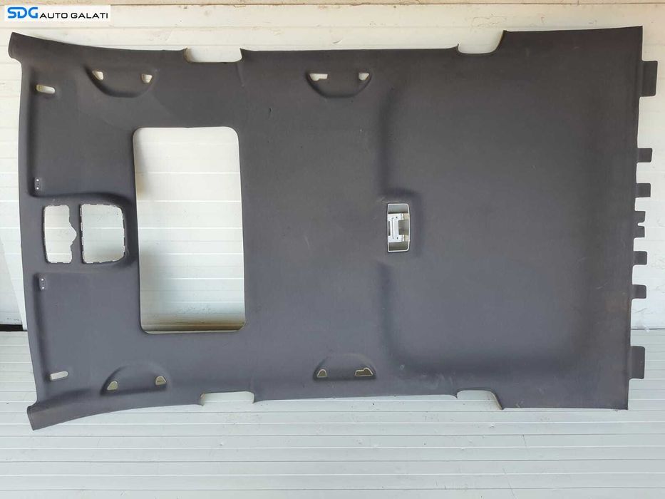 Plafon Tapiterie Tavan Textil Negru Modelul cu Trapa Skoda Octavia 2 VRS Break Combi 2004 - 2013 [L2018]