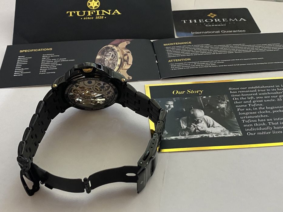 Ceas theorema  (casablanca)hand made gold edition