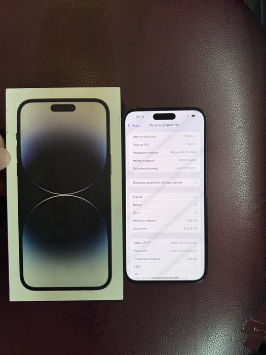 Iphone 14 pro max 128