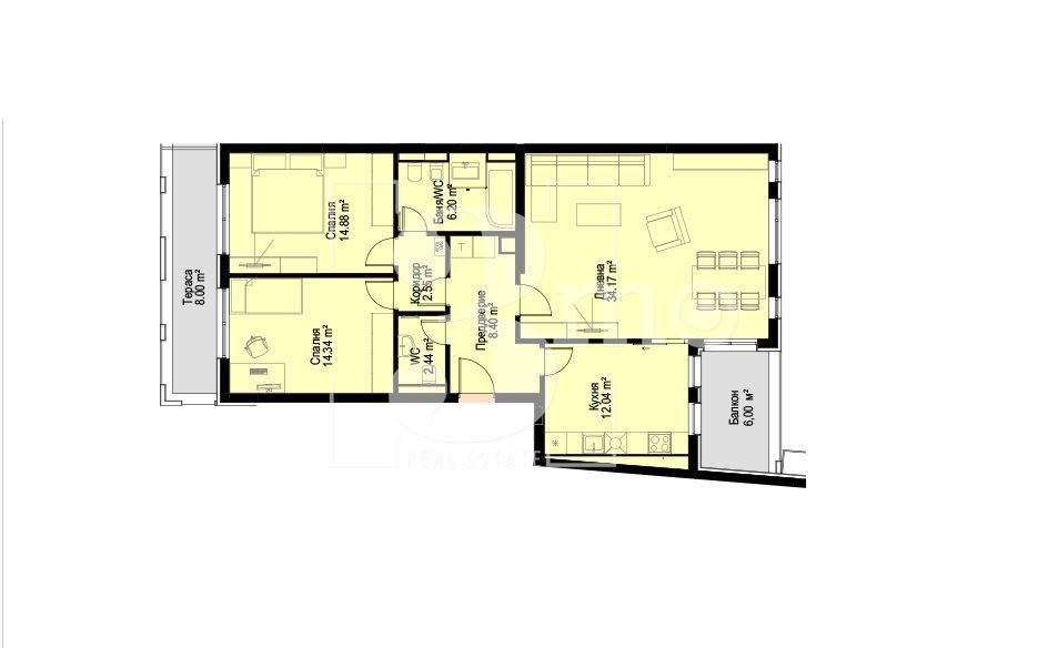 Продава се Тристаен апартамент в София, Бояна - 153 кв.м за 1801 €/кв.м - Снимка #1