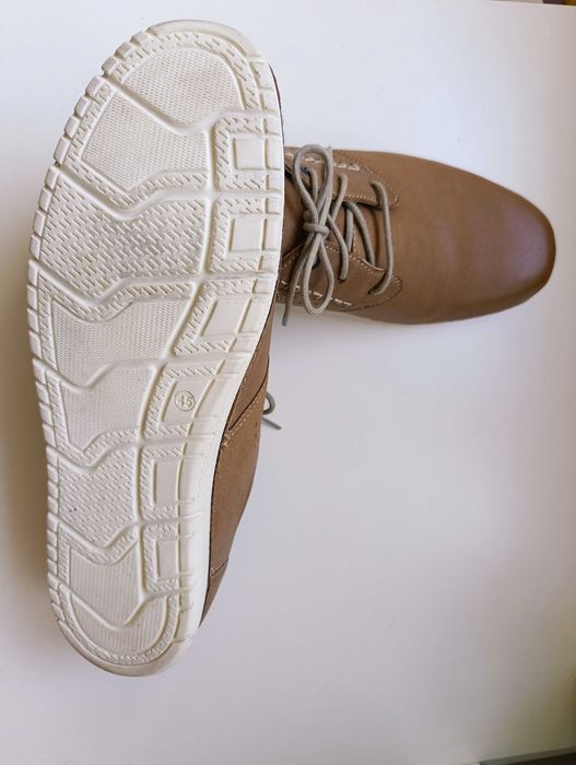 Мъжки обувки естествена кожа Lasocki КАМЕЛ, 45 номер