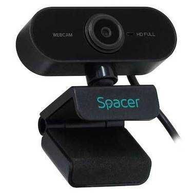 Camera Web Spacer Full-Hd Rezolutie Video 1920x1080 Spw-Cam-01 si BOXA