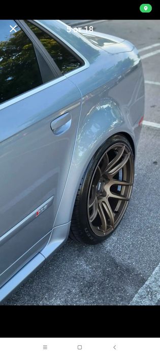 Задна броня,задни калници и прагове за rs4 b7 sedan