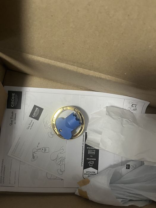 Baterie lavoar GROHE Essence Mărimea S Auriu Lucios (Cool Sunrise) - NOUĂ