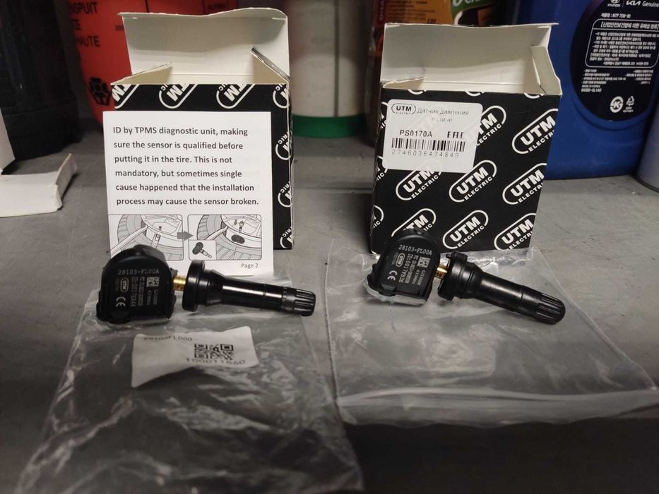 Датчики давления TPMS  в колеса Subaru Forester, Impreza, Outback