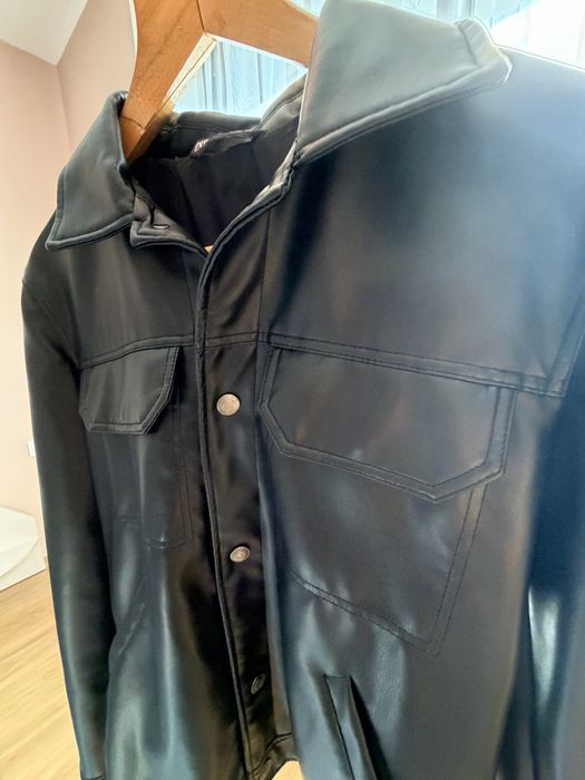 Мъжко кожено яке ZARA, размер S