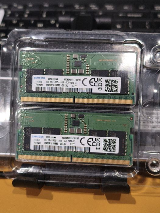 Samsung 2×8GB DDR5 SO-DIMM 4800MHz | ОЗУ Оперативная память на ноутбук