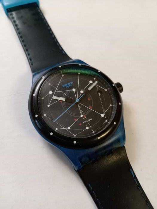 Мужские, механические часы Swatch Sistem51 Automatic.