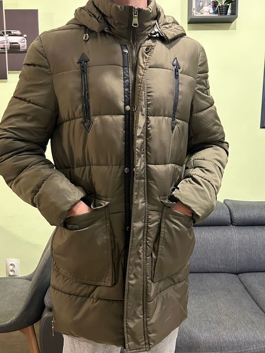 Мъжко зимно дълго яке